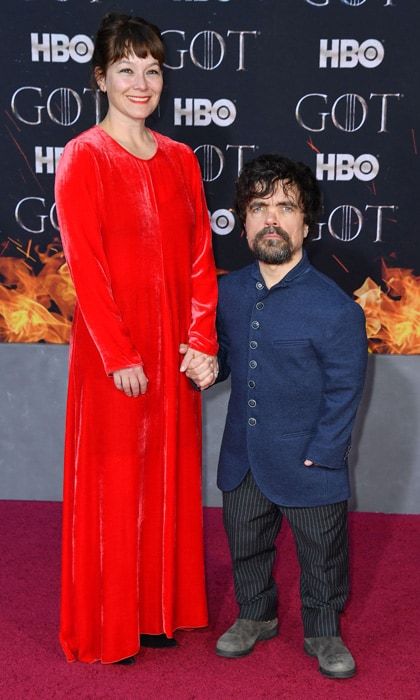 Peter Dinklage and Erica Schimdt