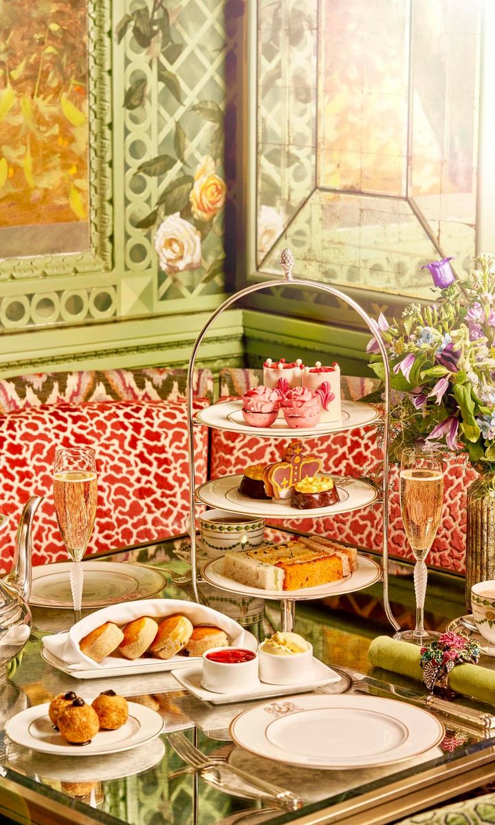 Annabel's is inviting members and guests to celebrate His Majesty's coronation with a King's Coronation Afternoon Tea special menu on May 7. Guests will be greeted with a glass of Champagne Henriot Brut Souverain before dining on a menu that includes Welsh rarebit croquettes, truffle egg mayonnaise & cress, smoked salmon with lemon butter and pickled English cucumber with chive cream cheese sandwiches. For dessert, Annabel's has created a number of treats in-house like plain & raisin buttermilk scones with homemade jam & clotted cream, King's coronation crown shortbread, Victoria sponge cake, rose and raspberry cheesecake, and chocolate & mint teacake.