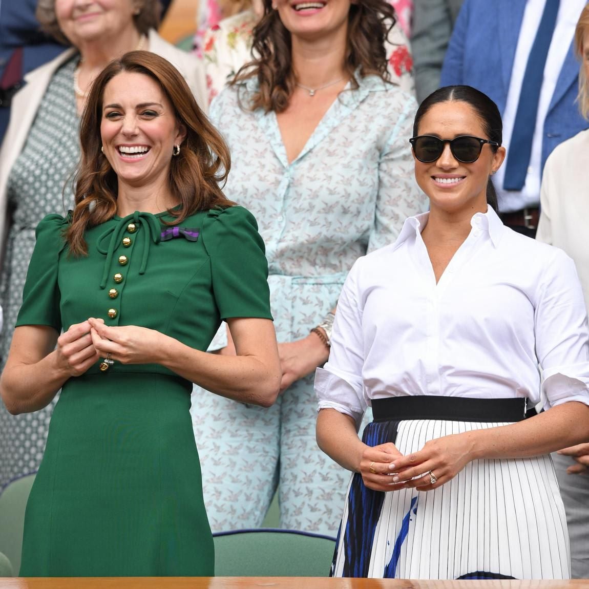 The Duchess were last publicly pictured together at Wimbledon in July 2019