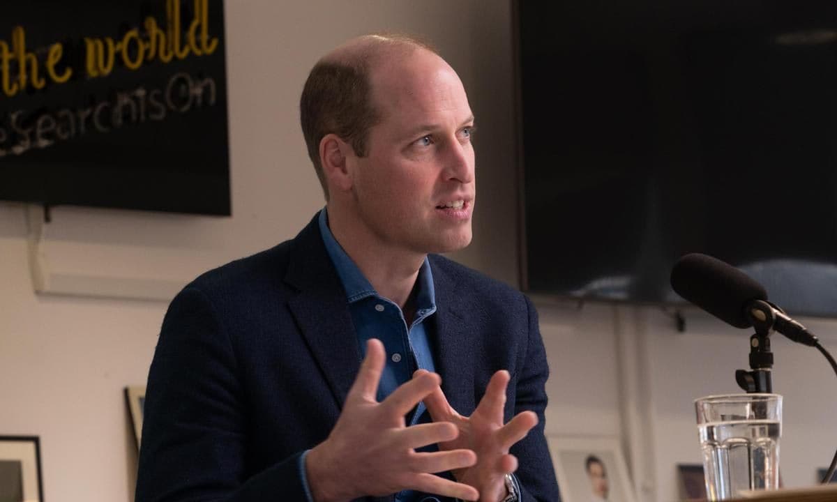 Prince William is featured in a homelessness appeal for Red Nose Day