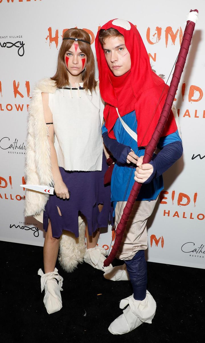Dylan Sprouse and Barbara Palvin Halloween