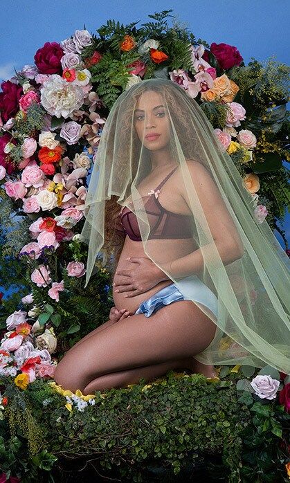 TWIN JOY
The "Crazy in Love" singer surprised fans with a photo on Instagram, accompanied by the news that she and her husband, Jay Z, were expecting twins! "We are incredibly grateful that our family will be growing," said Beyonce, who first became a mom (to daughter Blue Ivy) in 2012.
Photo: Instagram/@beyonce
