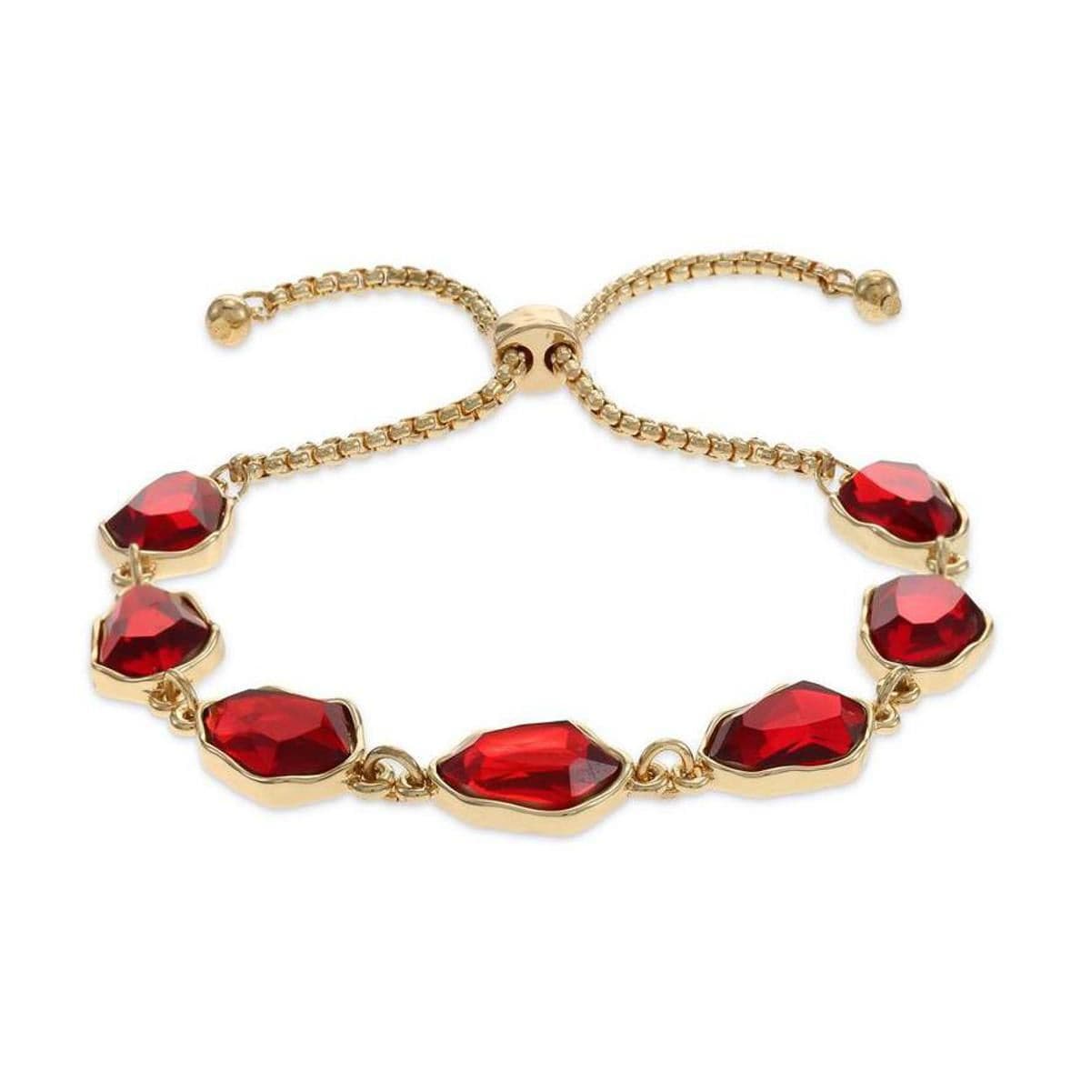 STYLE & CO Colored Stone Slider Bracelet, Created for Macy's