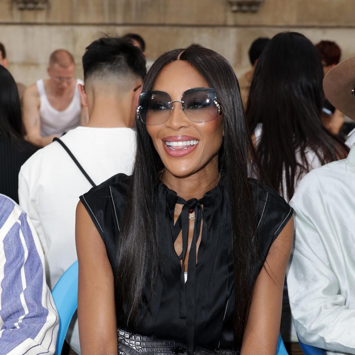 Wales Bonner : Front Row - Paris Fashion Week - Menswear Spring/Summer 2024