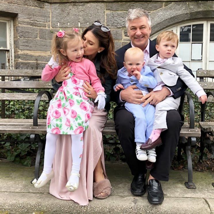 Hilaria and Alec Baldwin family