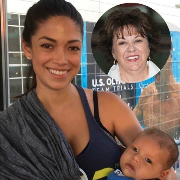 Michael's fiancee, son and mom cheered him on as he qualified for the Rio Olympics.
<br>
Photo: Instagram/@boomerrphelps/Getty Images