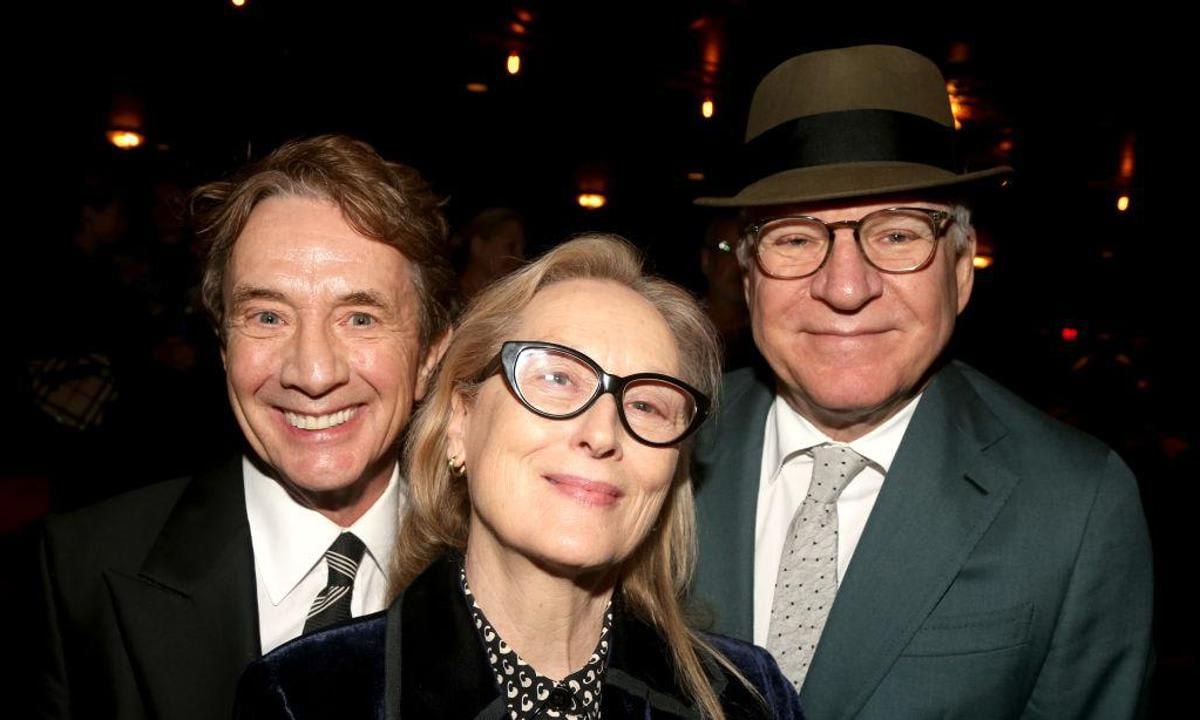 Martin Short, Meryl Streep and Steve Martin