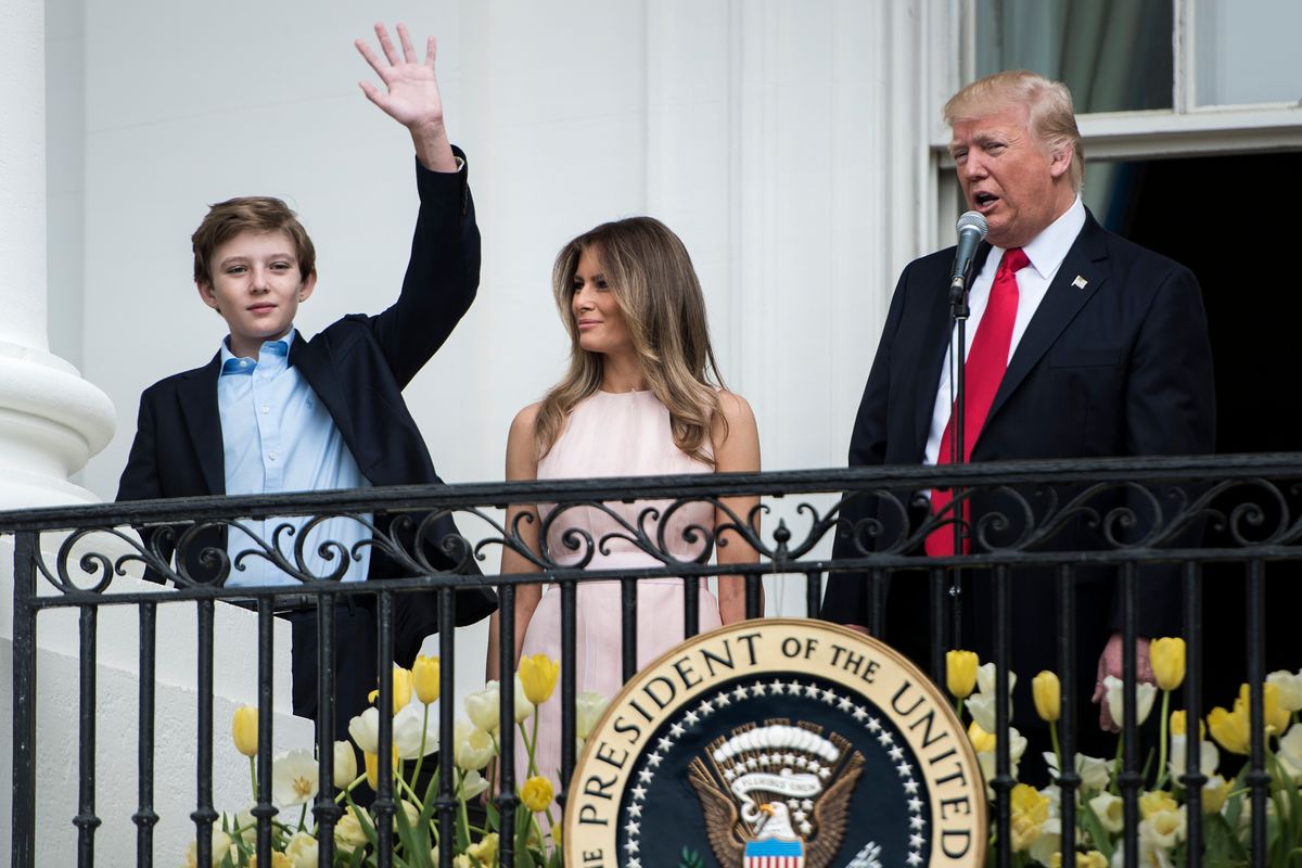 From White House Kid to NYU student: Barron Trump's photos over the years