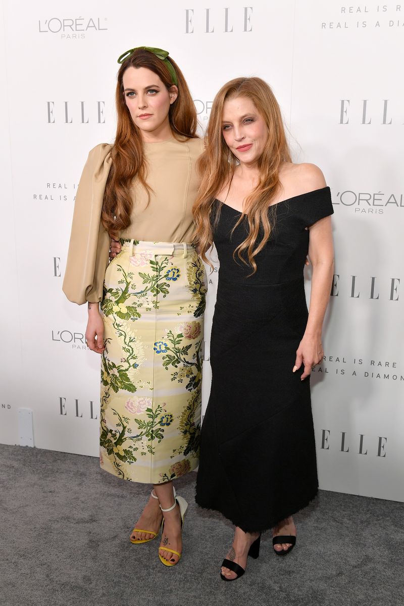 Riley Keough and her mother Lisa Marie