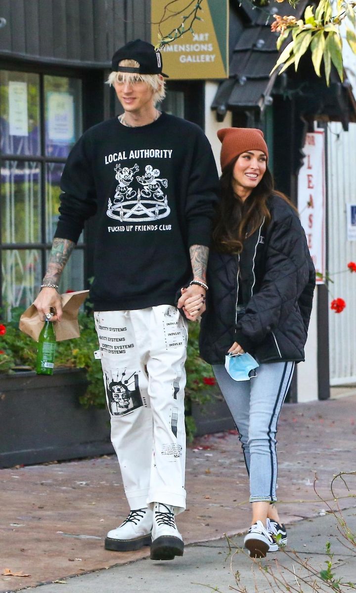 Megan Fox and Machine Gun Kelly out in LA