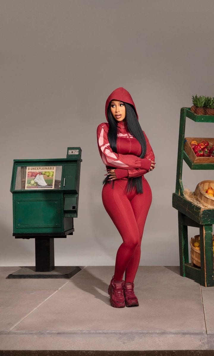 Cardi B x Reebok second apparel collection