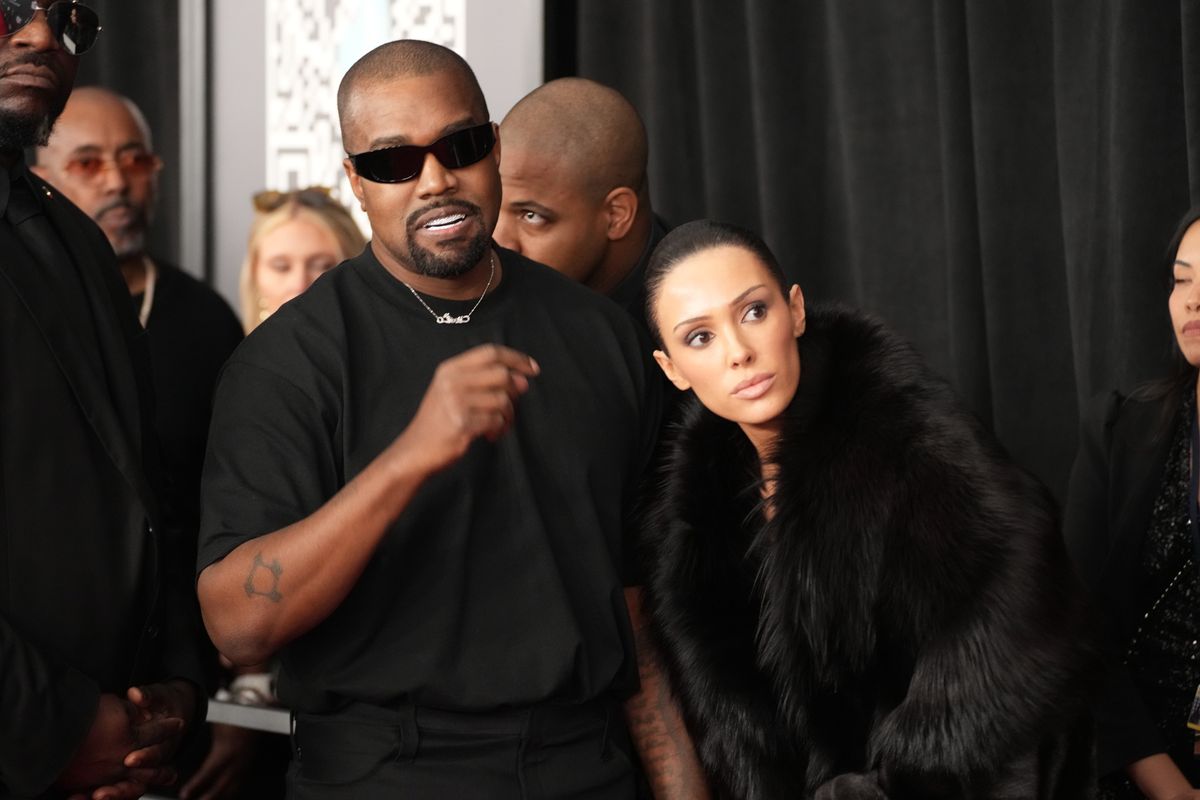  Kanye West and Bianca Censori attend the 67th GRAMMY Awards 