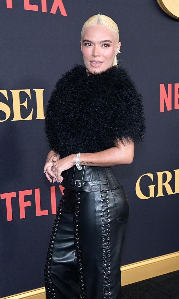 Karol G at the premiere of 'Griselda'