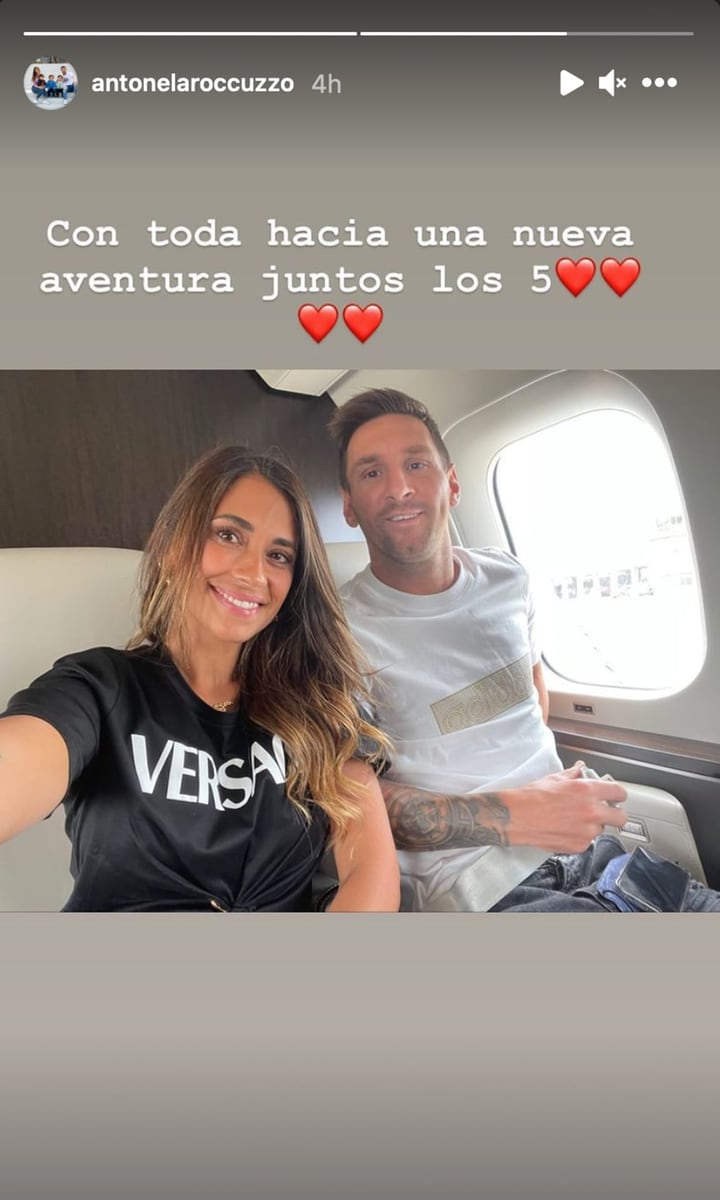 Leo Messi and Antonela Roccuzzo are ready to start a new life in Paris