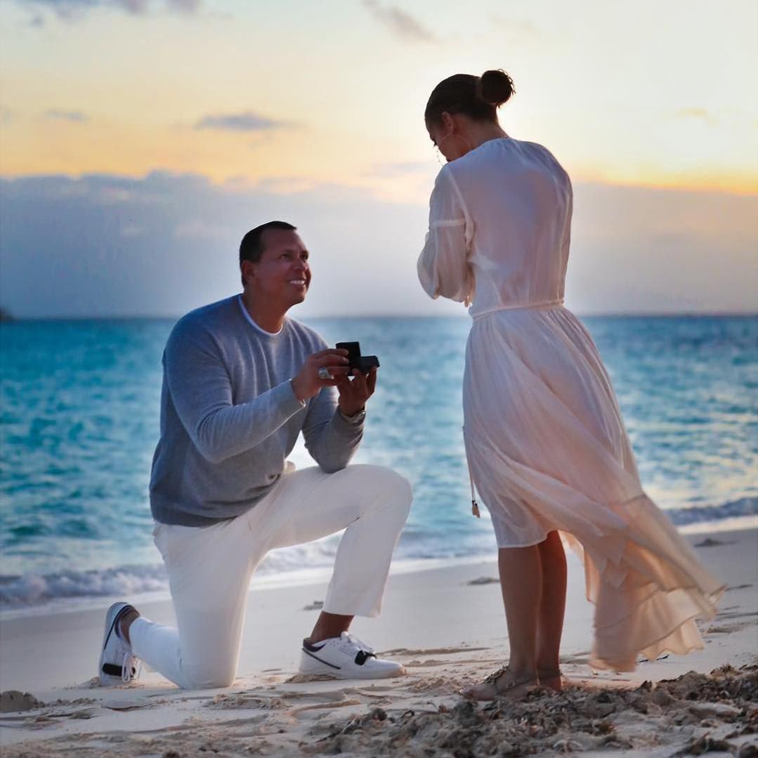 Jennifer Lopez and Alex Rodriguez