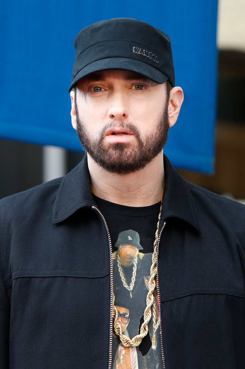 Eminem - Curtis "50 Cent" Jackson Is Honored With A Star On The Hollywood Walk Of Fame