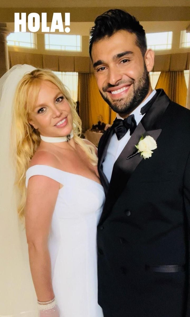 Britney Spears and Sam Asghari's wedding