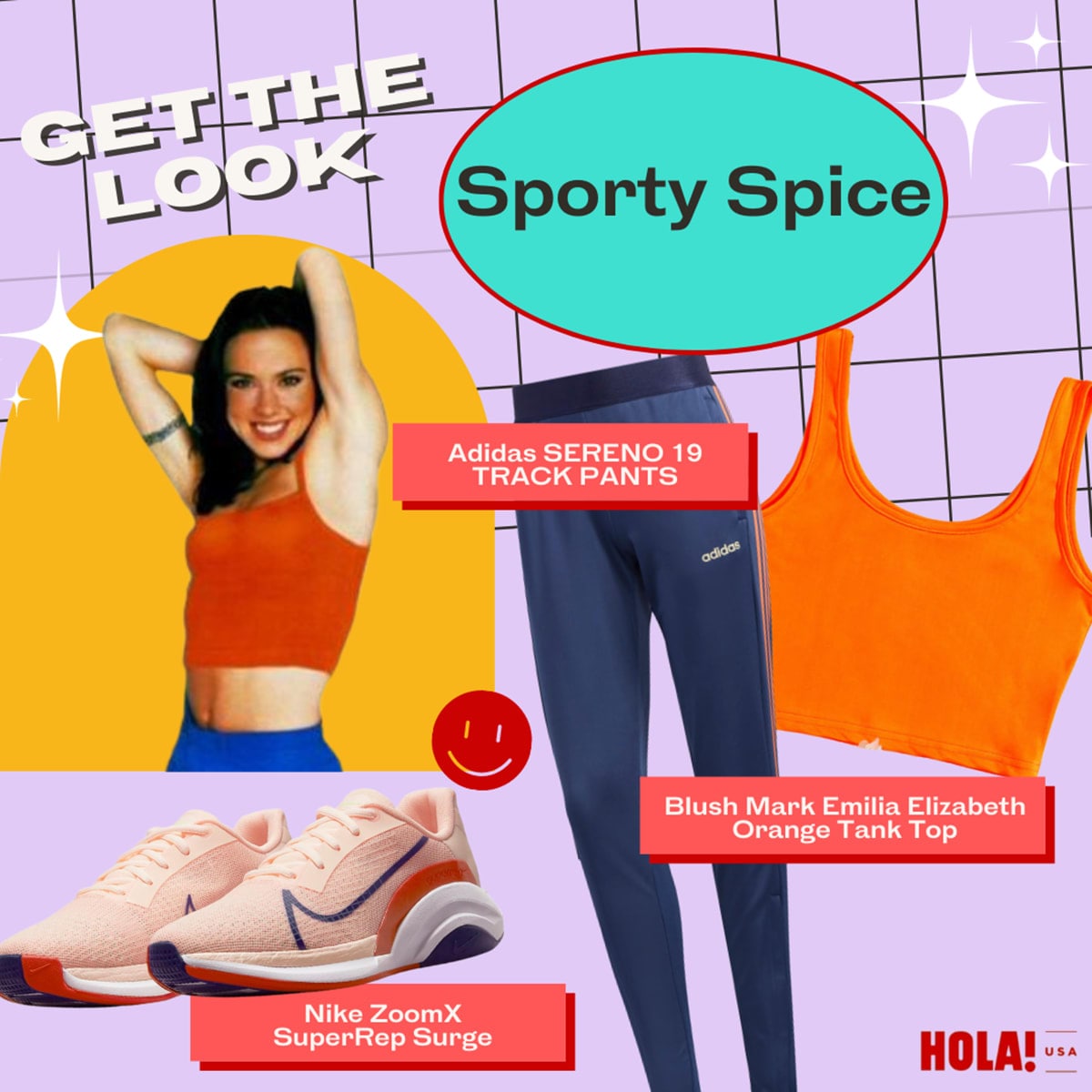 Get the look: A modern take on the Spice Girls outfits in the ‘Wannabe’ video