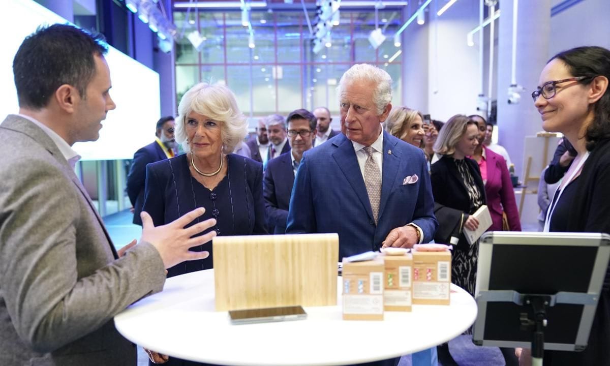 The Prince Of Wales And The Duchess Of Cornwall Open The New Meta Offices