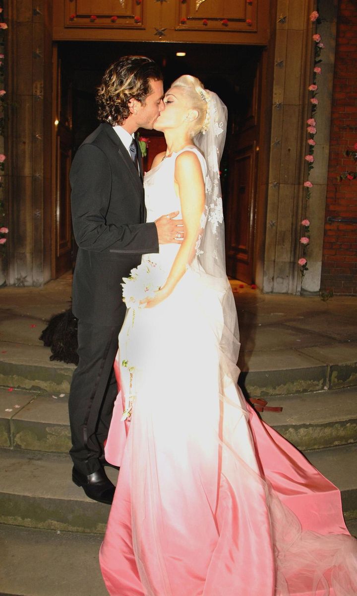 Gwen Stefani and Gavin Rossdale Wedding on Saturday, September 14, 2002