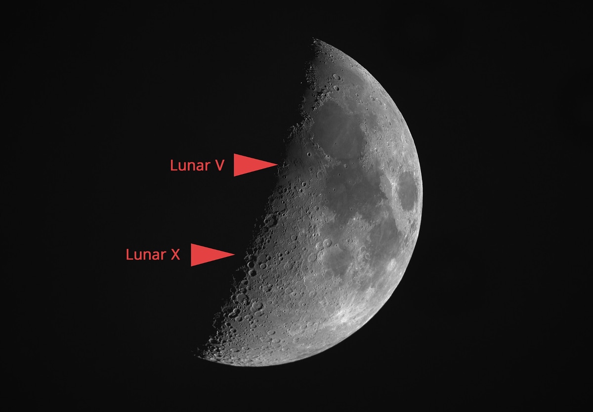 What is the Lunar X, and how to spot this rare moon phenomenon