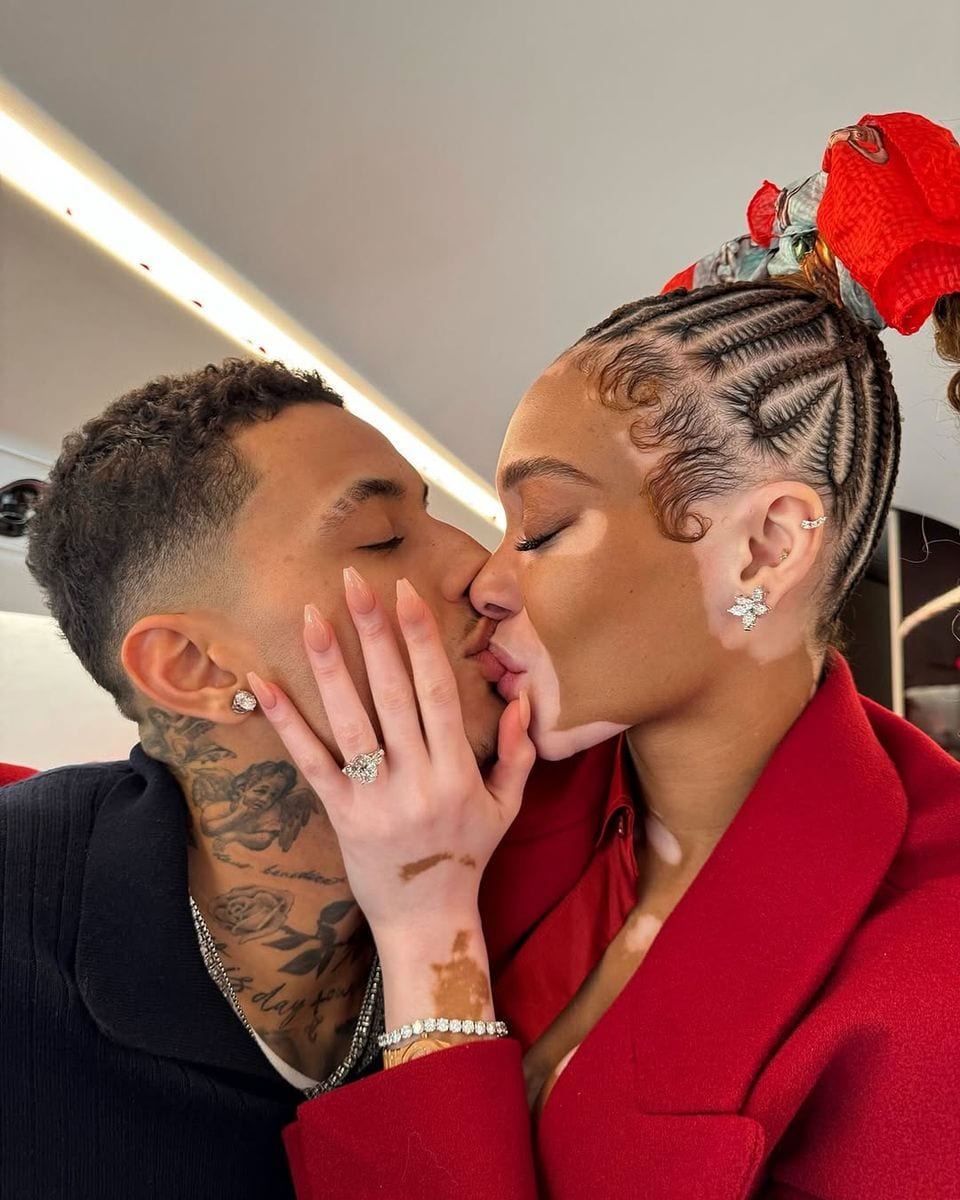 Winnie Harlow is engaged to basketball star Kyle Kuzma