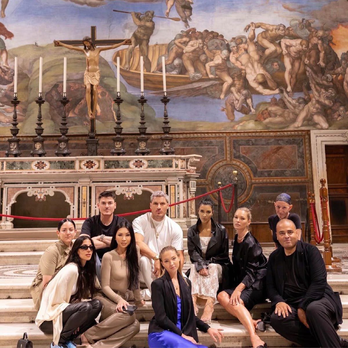Kim Kardashian visits the Vatican