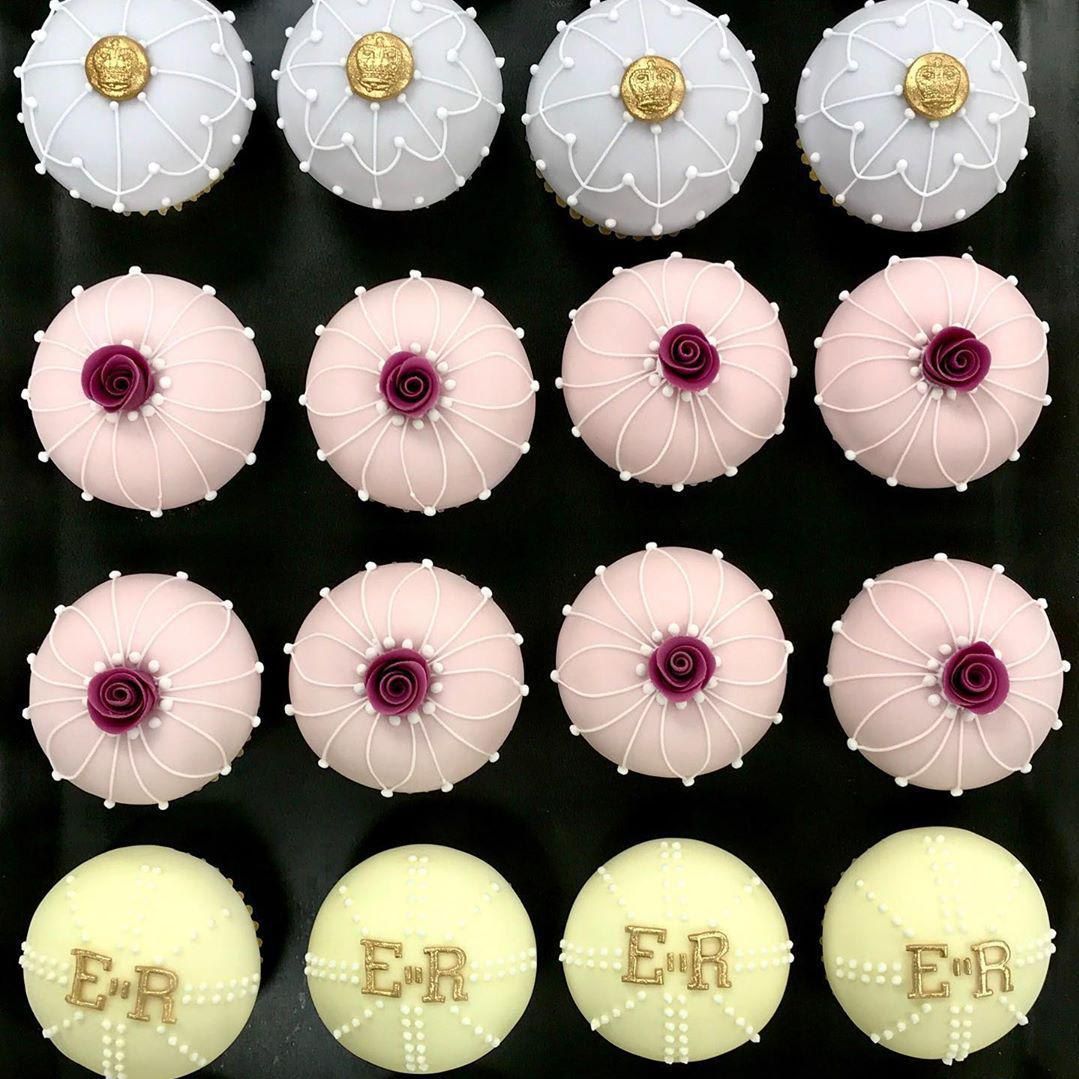 Royal Chocolate Cupcake recipe picture shared by the Royal Pastry Chefs on social media for Queen Elizabeth's birthday