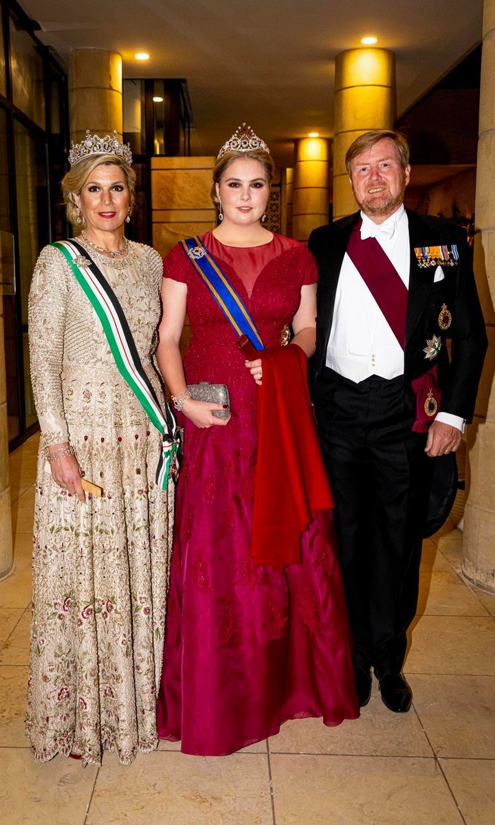 Belgian And Dutch Royal Family Leaving Their Hotel Prior To The Wedding Of Al Hussein Bin Abdullah, Crown Prince Of Jordan