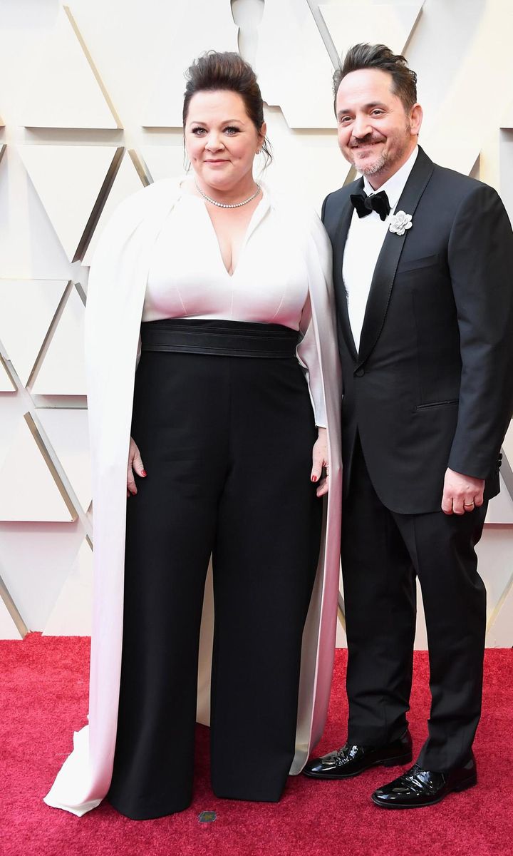 Melissa McCarthy and her husband Ben Falcone at the 91st Annual Academy Awards   Arrivals