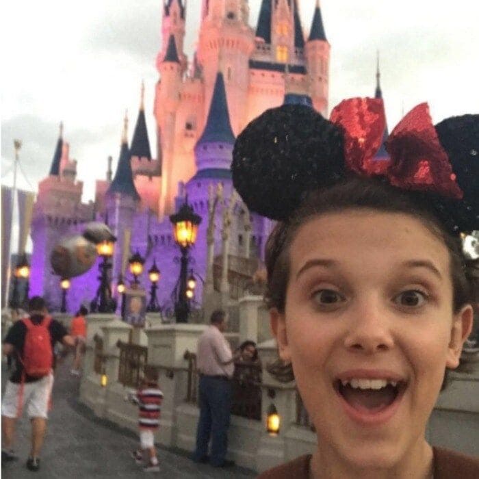 October 13: Millie Bobby Brown showed off her #DisneySide during a trip to Disney World in Florida with her family.
Photo: Instagram/@milliebobby_brown