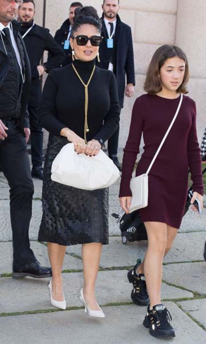 Salma Hayek with daughter Valentina Paloma Pinault