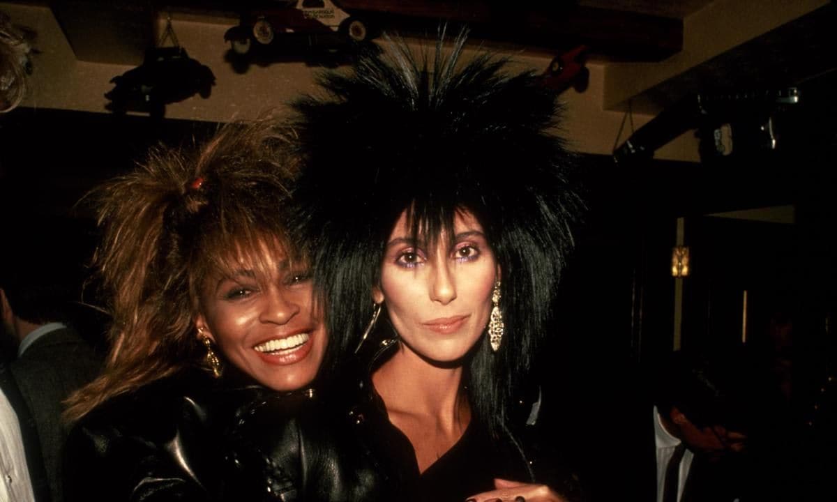 Tina Turner with Cher