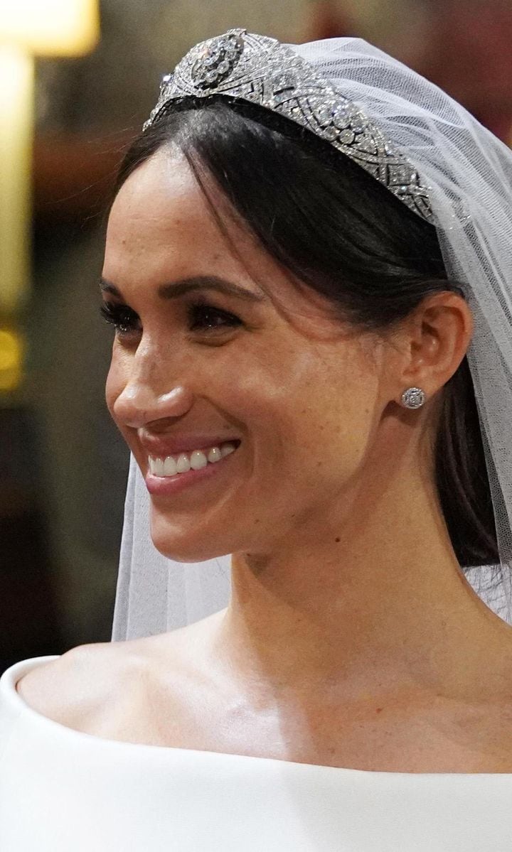 Meghan Markle wedding day jewelry