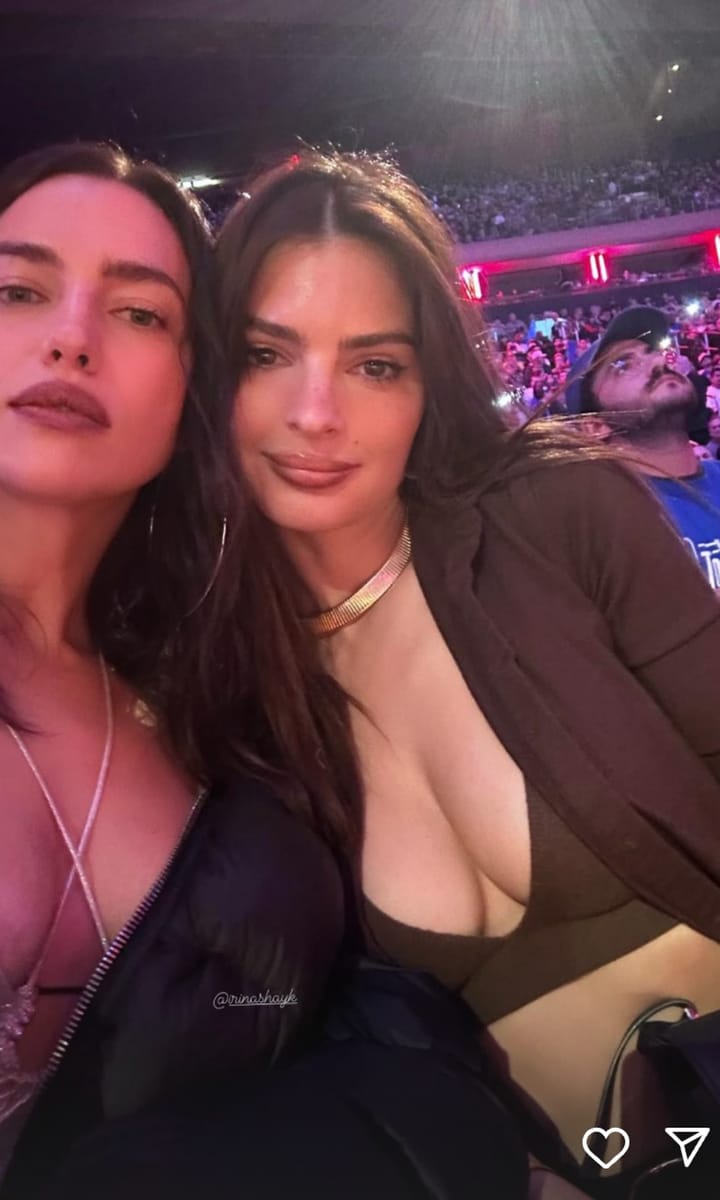 Emily Ratajkowski and Irina Shayk