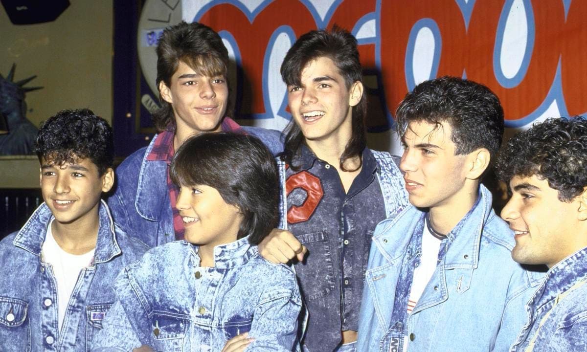 Ricky Martin was a member of the iconic boy band