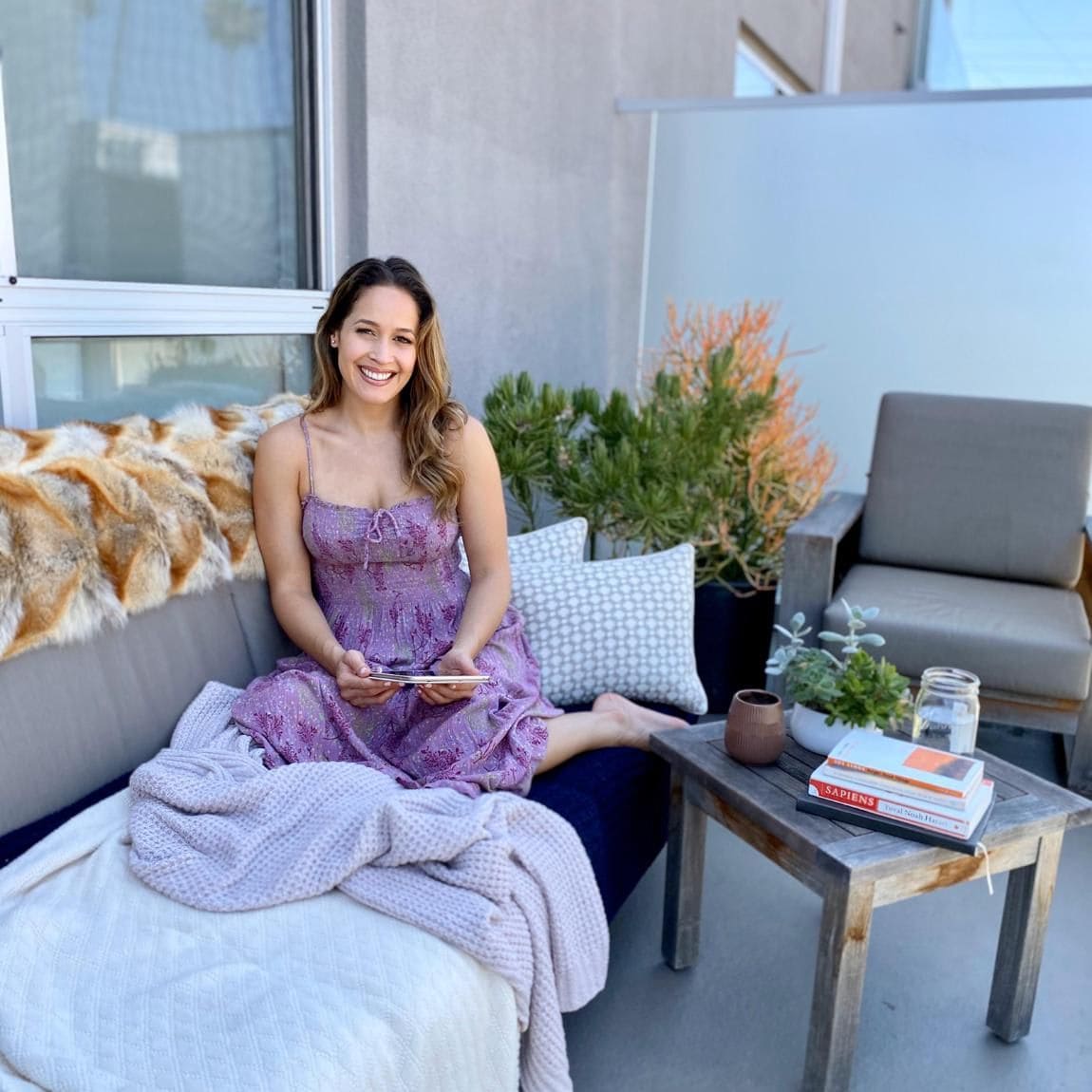 Jaina Lee Ortiz shows off her home