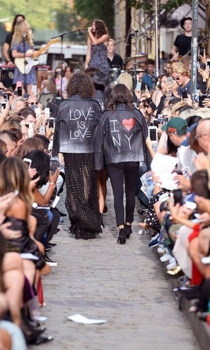 Rebecca Minkoff closed down a street in NYC's SoHo for her show.
Photo: Fernanda Calfat/Getty Images for TRESemme