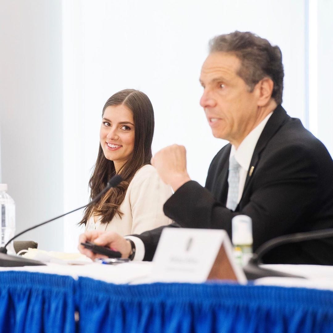 Andrew Cuomo and Michaela Cuomo