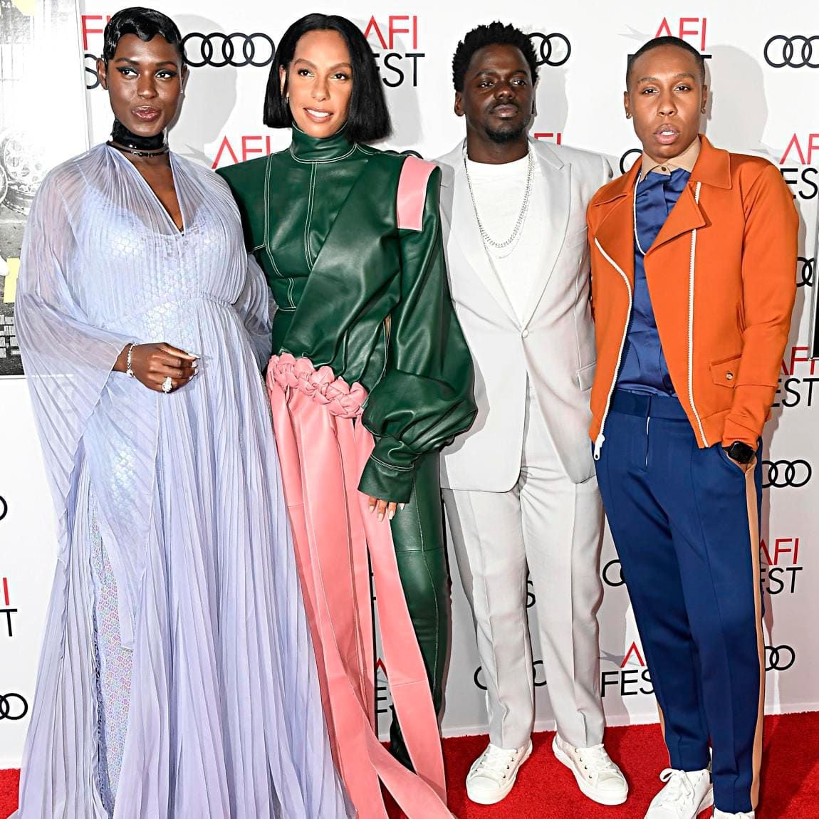 Melina Matsoukas, Jodie Turner Smith, Lena Waithe and Daniel Kaluuya