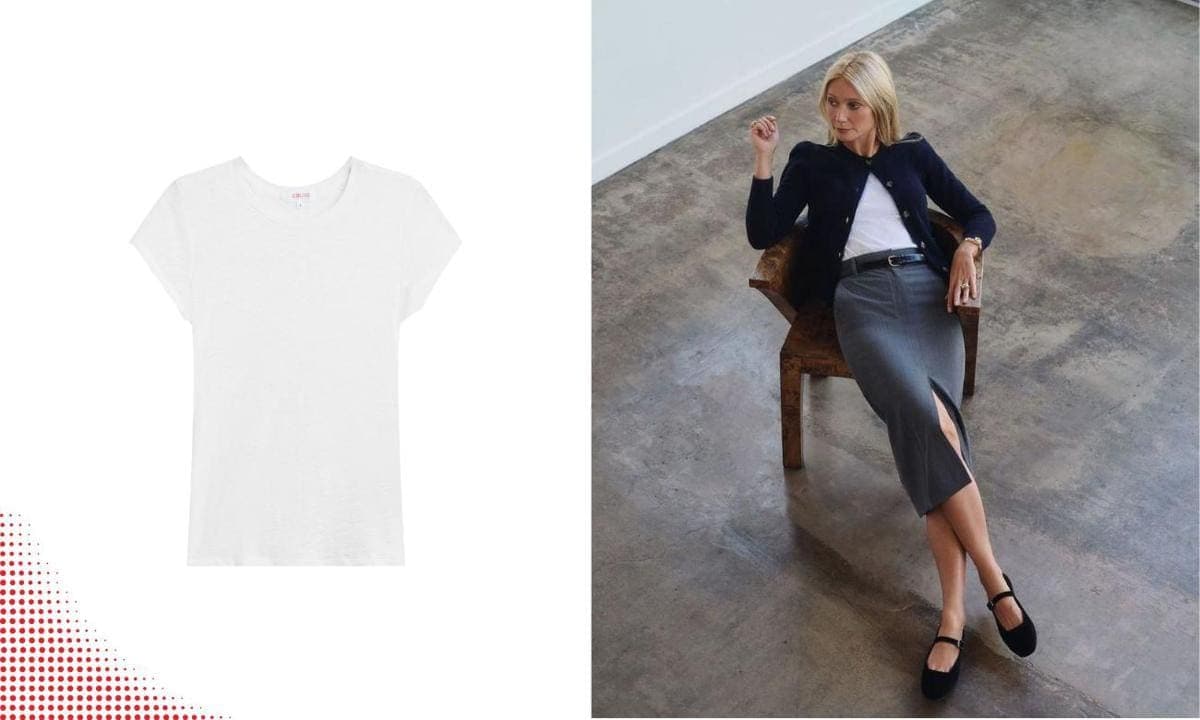 Gwyneth Paltrow approved: A White Goldie Tee