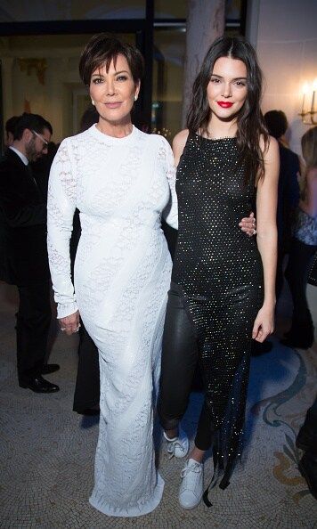 Kris and Kendall Jenner had a stylish mother-daughter moment at the Editorialist Spring/Summer 2016 Issue Launch Party held at the Hotel Peninsula.
<br>
Photo: Getty Images for Editorialist