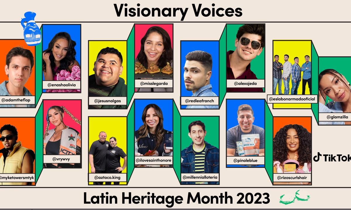 TikTok honors the Latino community with 'Visionary Voices List'