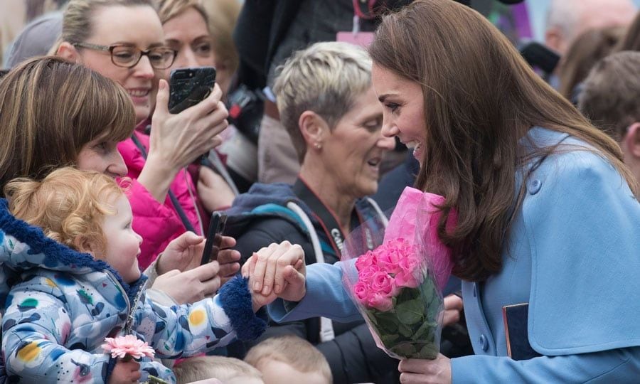 Kate Middleton walkabout