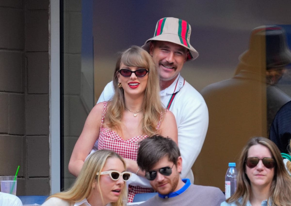 Taylor Swift and Travis Kelce at the US Open