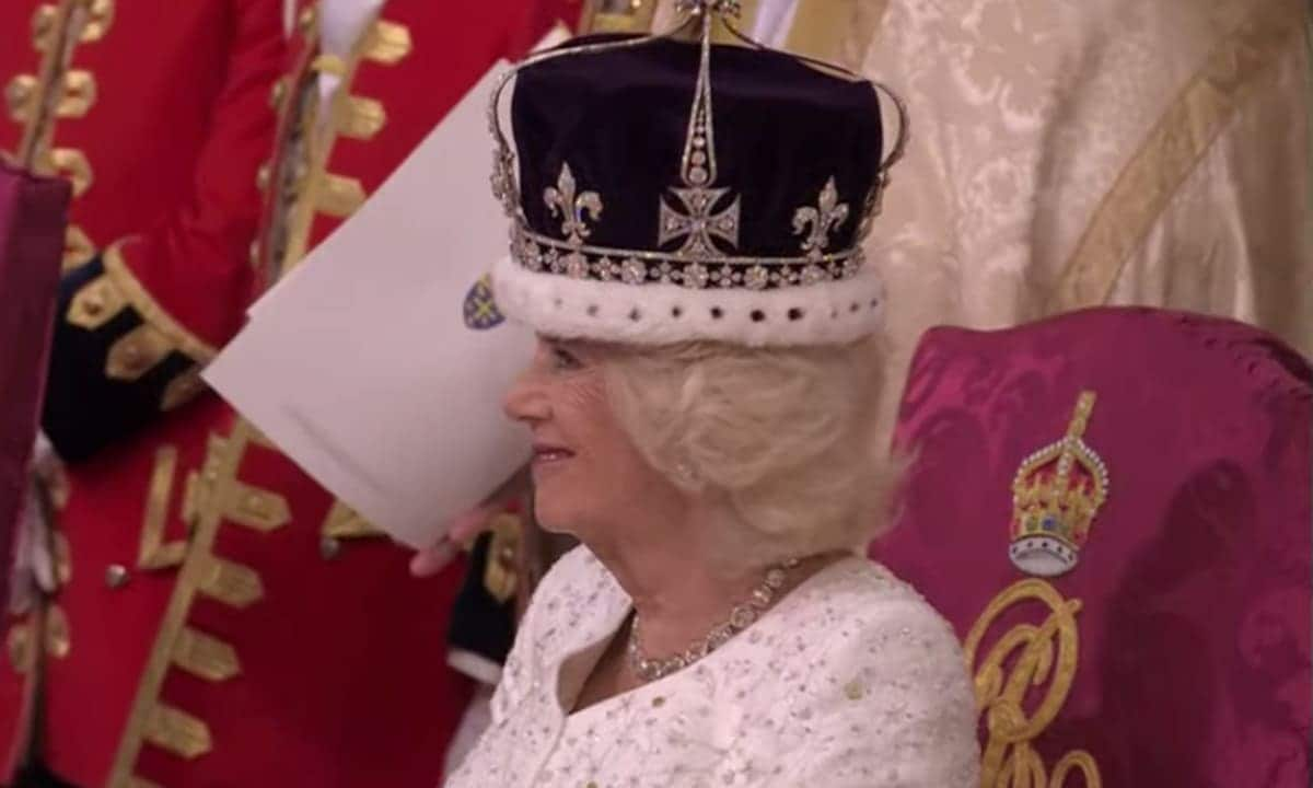 Queen Camilla crowned