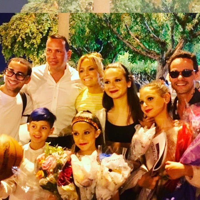 Jennifer Lopez A Rod and Marc Anthony´s children