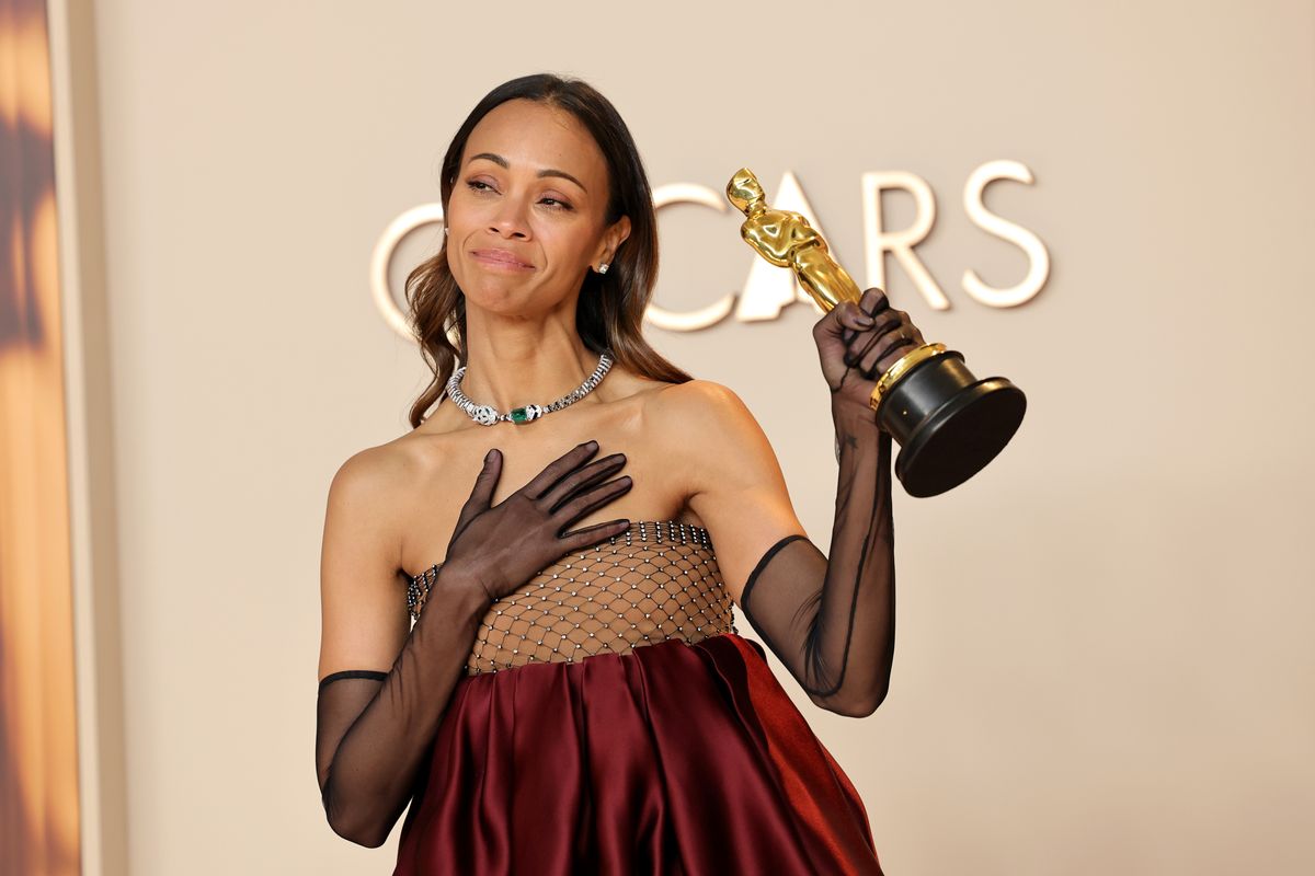 Zoe Saldana is coming off of her first Oscar win for her work in 'Emilia Perez'