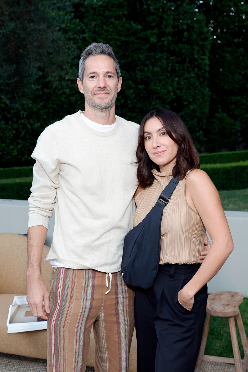 LOS ANGELES, CALIFORNIA - SEPTEMBER 28: (L-R) Mike Rosenthal and Jen Atkin attend a Celebration for Jake Arnold's Debut Book, REDEFINING COMFORT, hosted by Nicole Avant Sarandos on September 28, 2023 in Los Angeles, California. (Photo by Stefanie Keenan/Getty Images for Nicole Avant Sarandos)