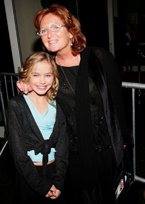 Saoirse Kennedy Hill and mother Courtney Kennedy Hill